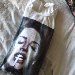 Lana Del Rey Long Sleeve Tee || NEVER WORN